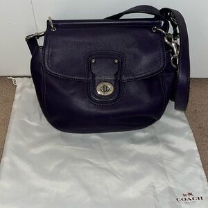 Purple new coach Willis bag